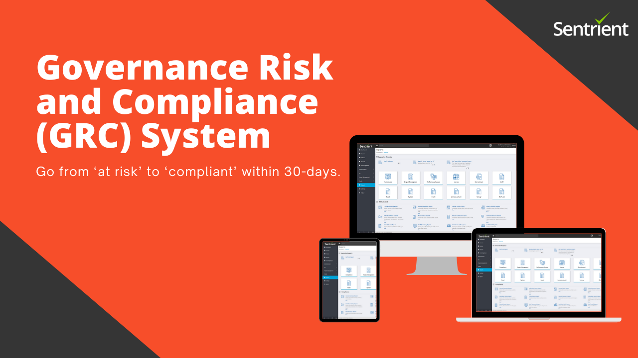 Governance Risk and Compliance System (GRC System) | Sentrient
