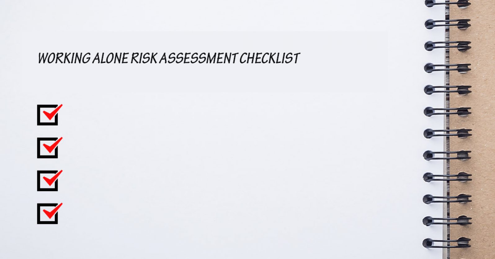 Working Alone Risk Assessment Checklist | Sentrient