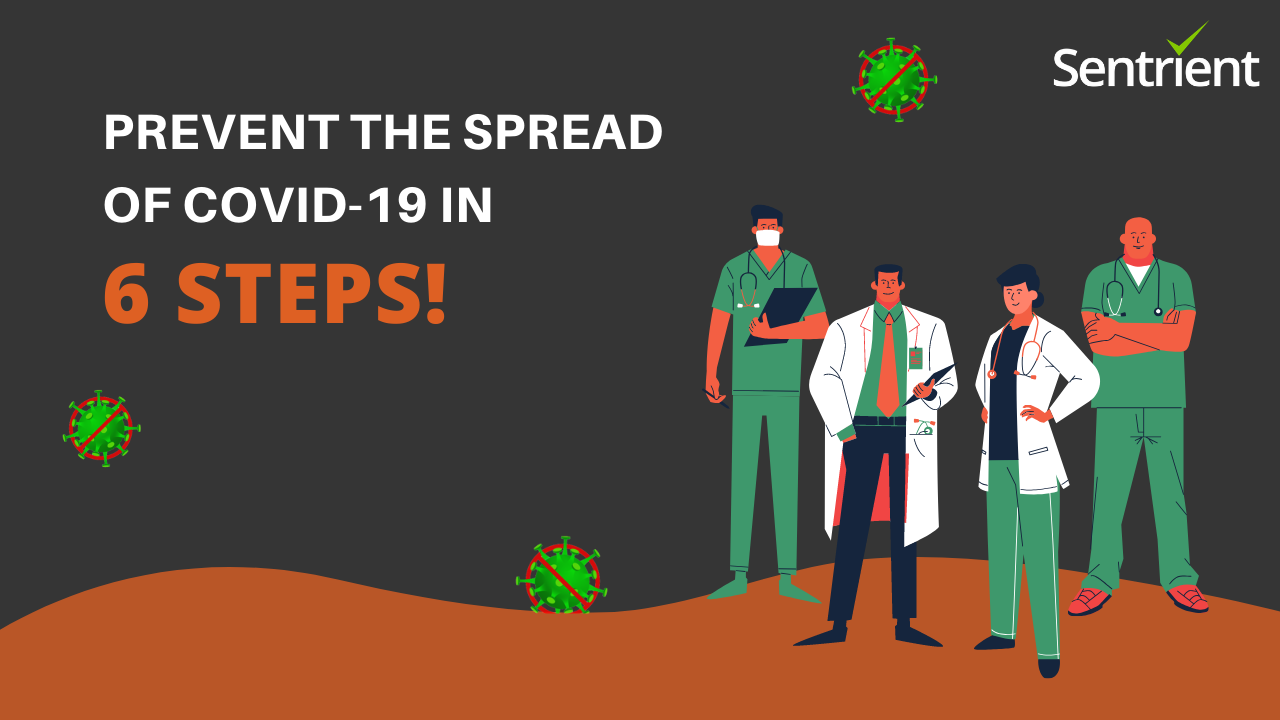 Steps to follow to prevent the spread of COVID-19 | Sentrient