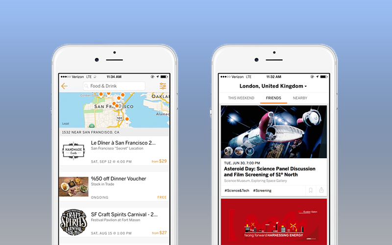 How to create an event app