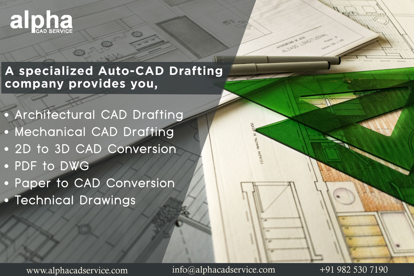 CAD Drafting Services – CAD Drawing Services – CAD Conversion Services – CAD Companies in India