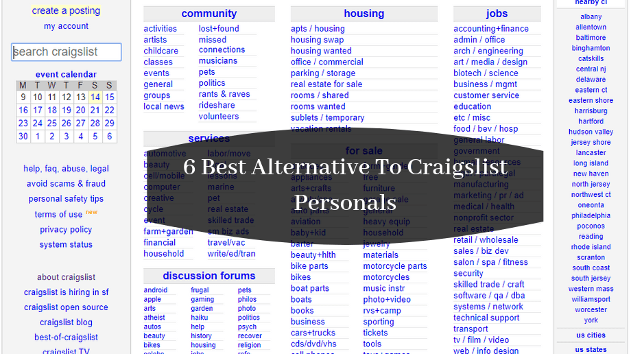 6 best Craigslist Personals alternatives in 2020-19