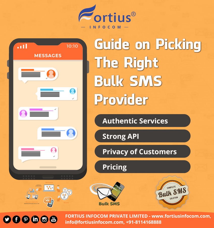 Guide on Picking The Right Bulk SMS Provider