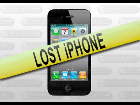 How to track lost iPhone?