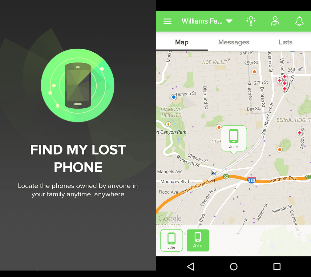 Our website will help you to locate my phone