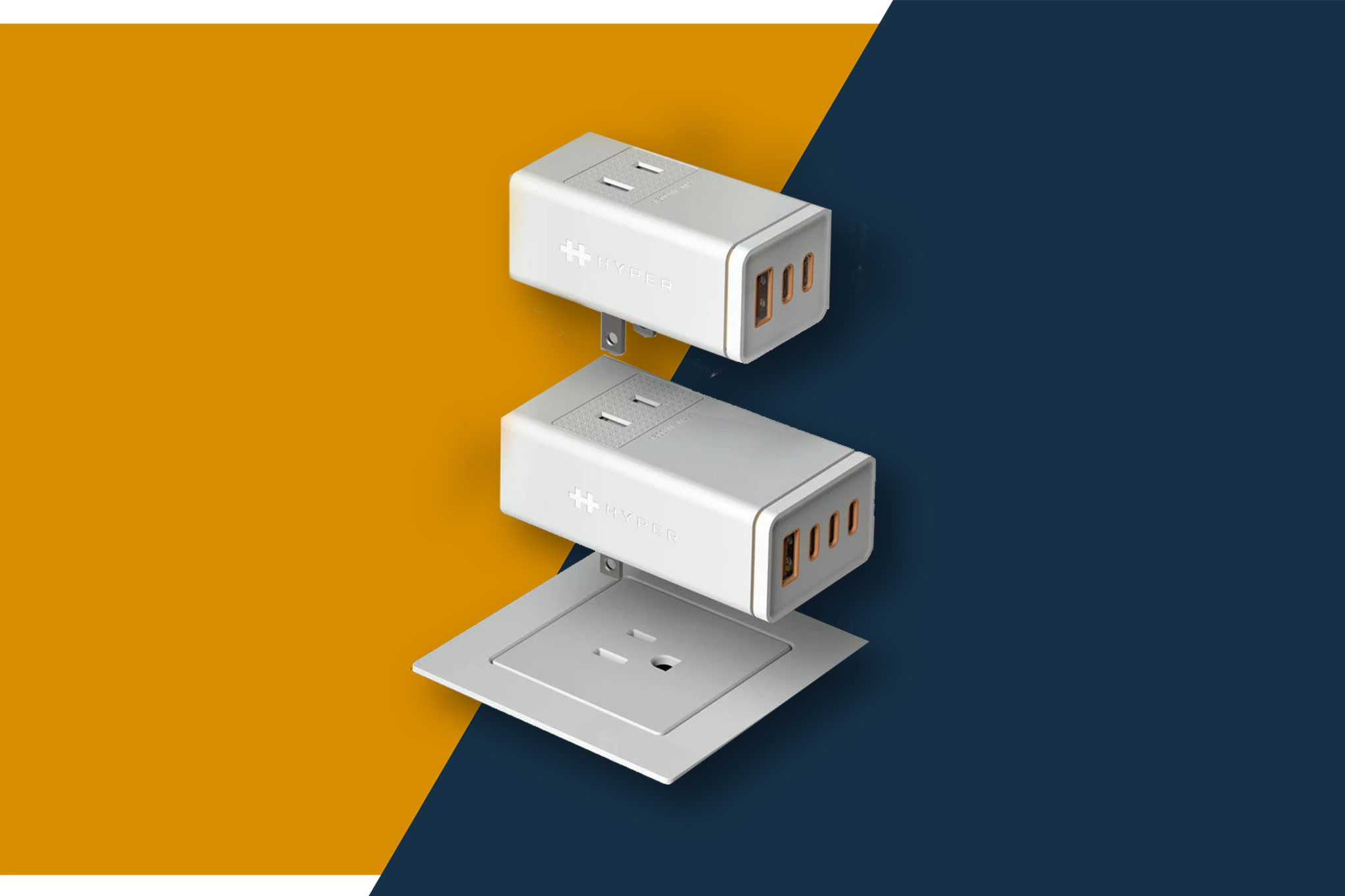 HyperJuice’s stackable GaN-charger supports to 1600W