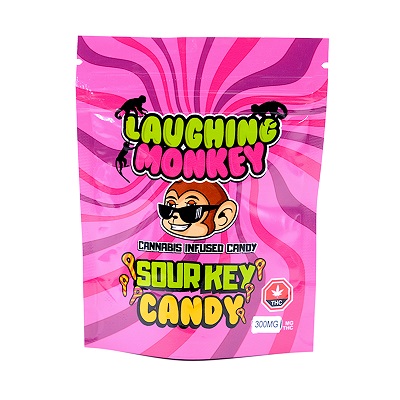 Sour Keys 300MG Gummy By Laughing Monkey