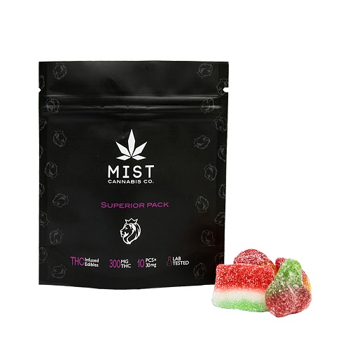 Superior Pack 300MG THC Gummy By Mist Cannabis Co