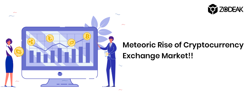 Meteoric Rise of Cryptocurrency Exchange Market!!