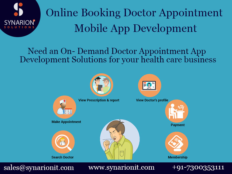 On-Demand Booking Doctor Appointment App Development