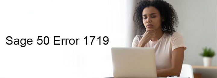 Resolve Sage 50 Error 1719