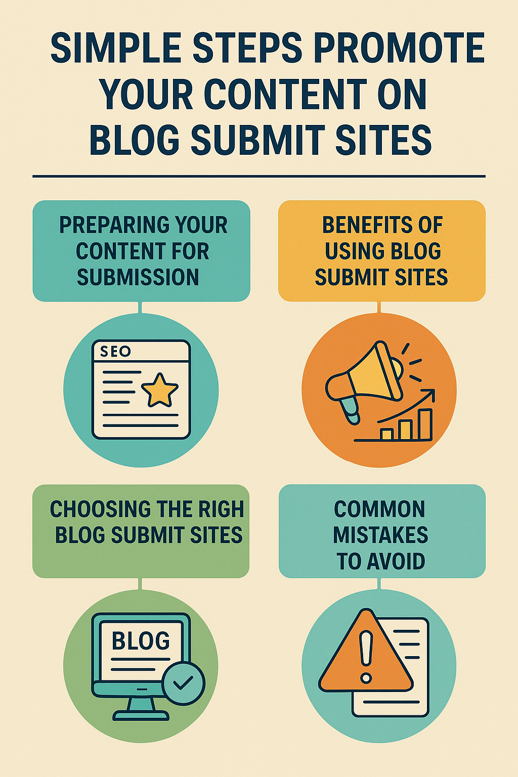 Steps to Promote Your Content on Blog Submit Sites