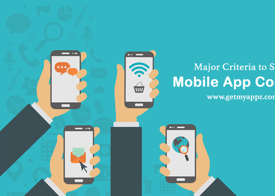 Major criteria how to select mobile app company