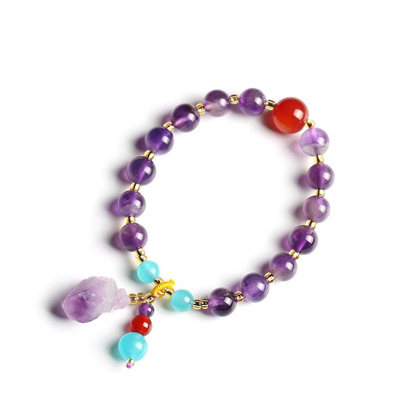 Lavender Crystal Bracelet