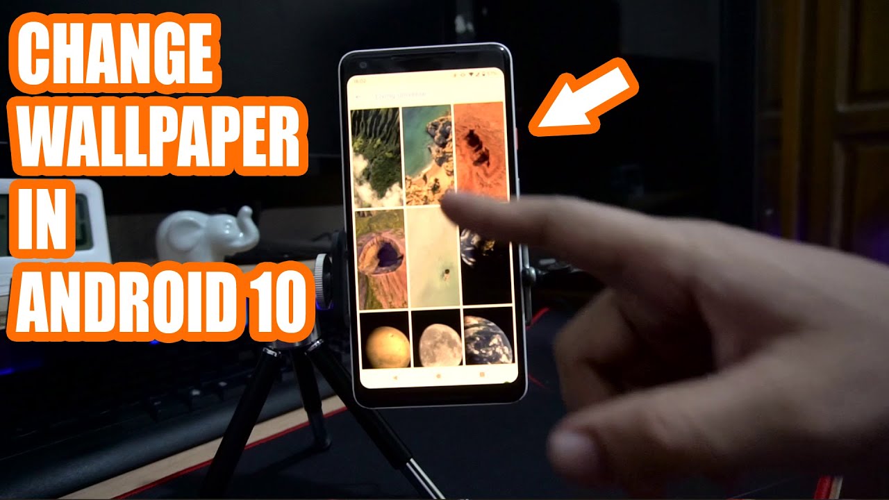 Android 10 Tips & Tricks- How To Change Wallpaper – Video Tutorial – Part 1