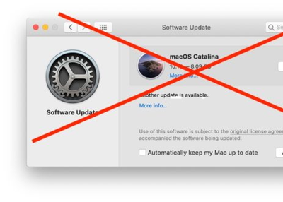 How to Hide MacOS Catalina from Software Update on Mac