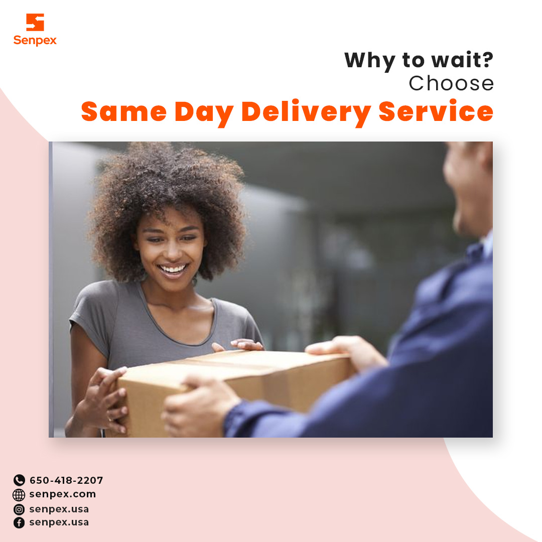Why to wait? Choose Same Day Delivery Service