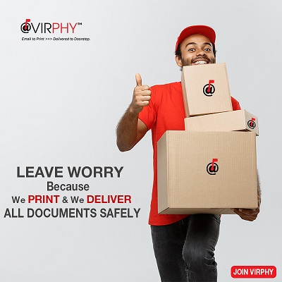 Online print and delivery