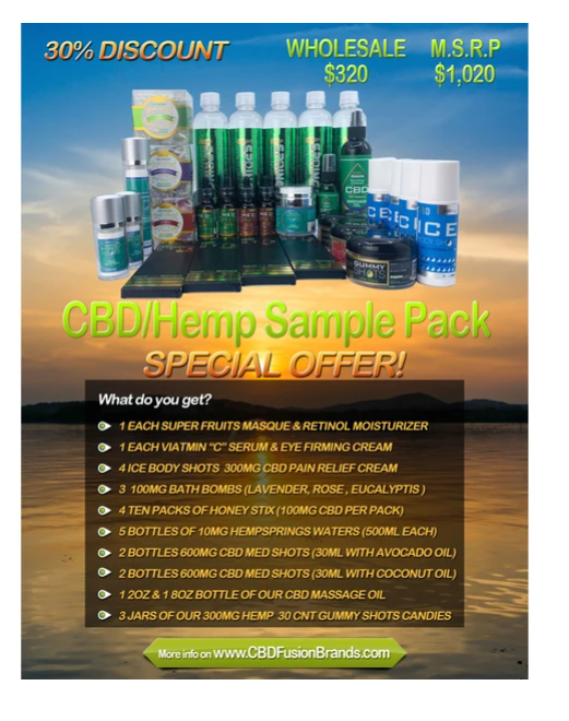 Shop CBD Sample pack at Body100