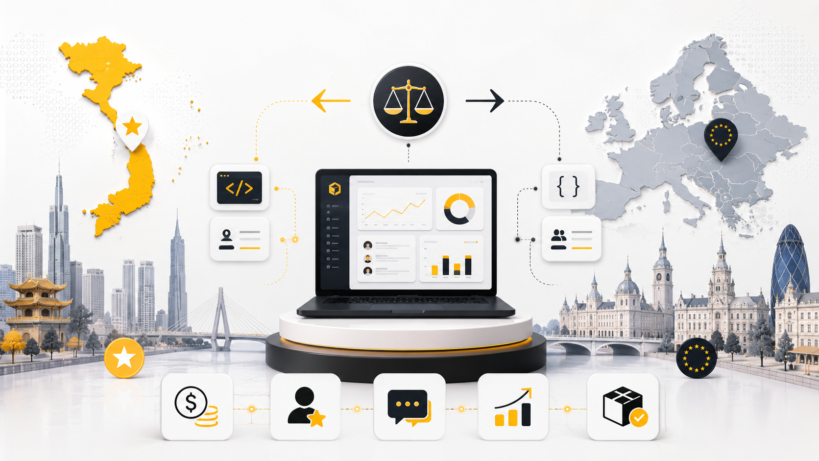How Small Businesses Can Compare Vietnam and Eastern Europe for Software Development