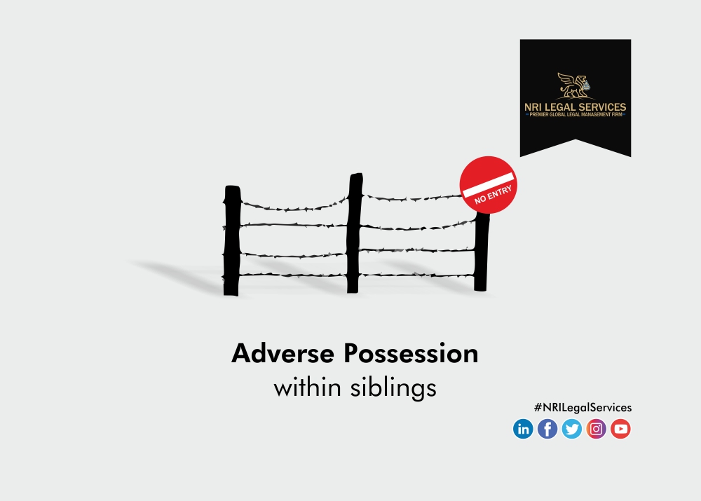Adverse possession within siblings