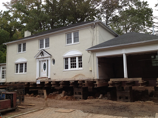 Need of house lifting to save the structure