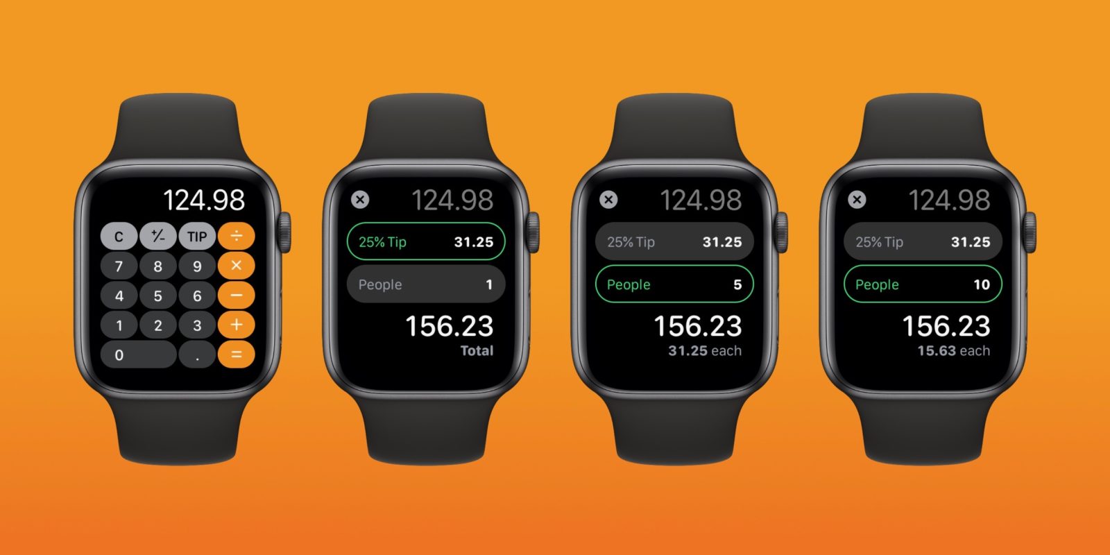 How to Use Calculator App on Apple Watch in WatchOS 6