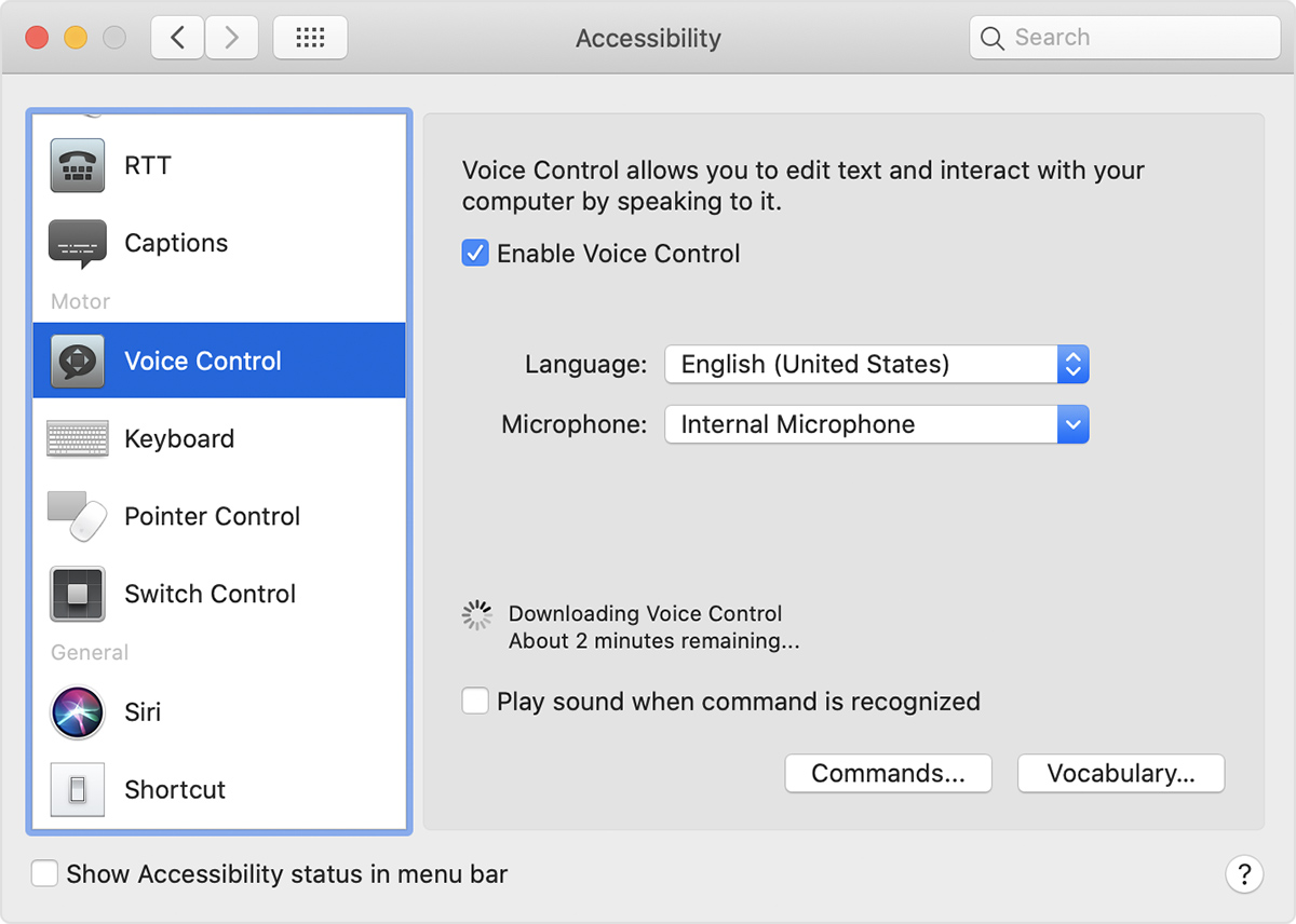 How to Use the Voice Control Feature on Mac