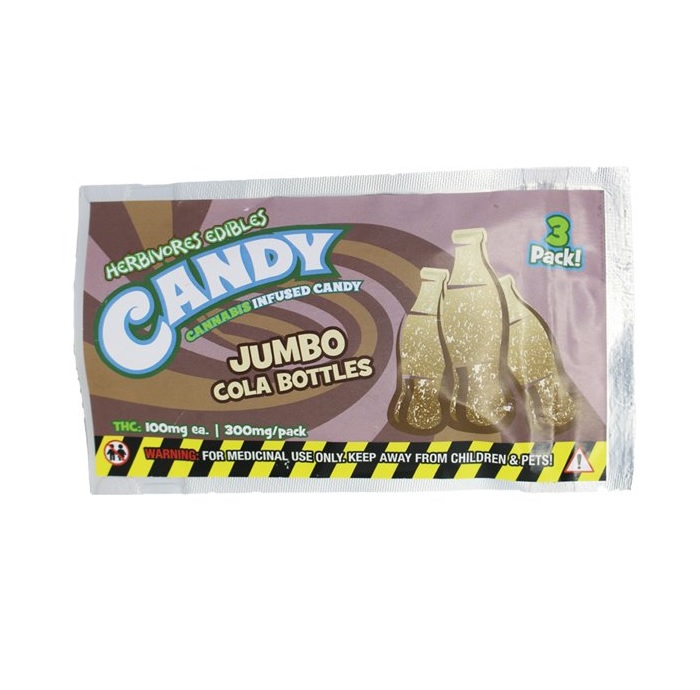 Buy Herbivore Edibles - Jumbo Cola Bottles