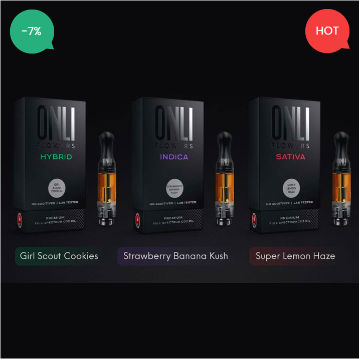 Onli Flowers Co2 Vape – Mix and Match