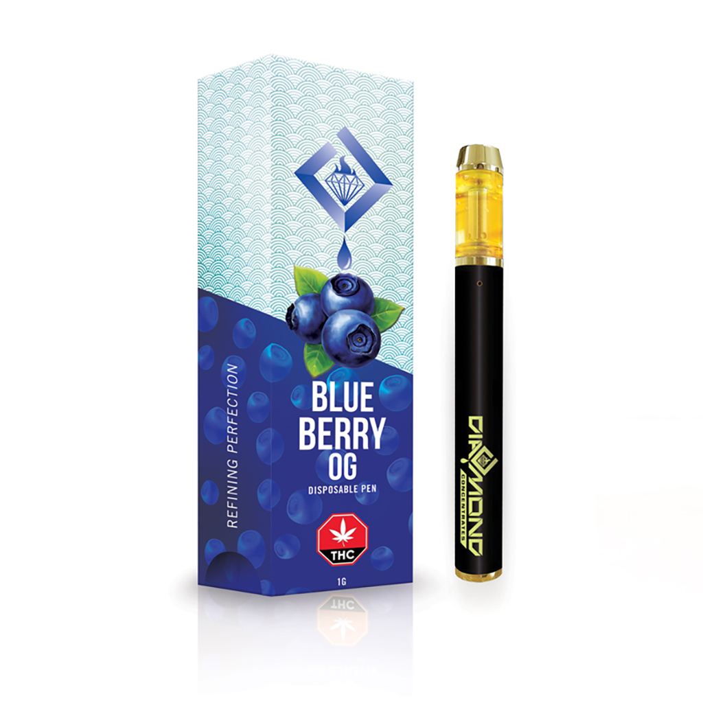 Diamond Concentrates Blueberry OG Disposable Pen
