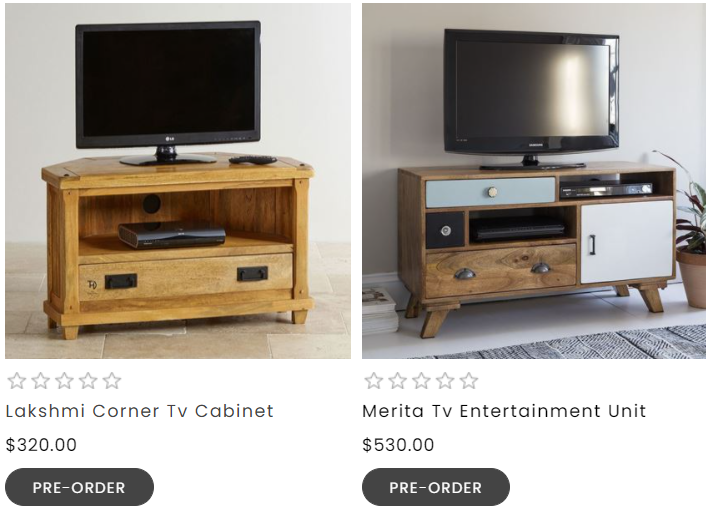 Buy Solid Wood Furniture Online in Sydney Australia | The Home Dekor