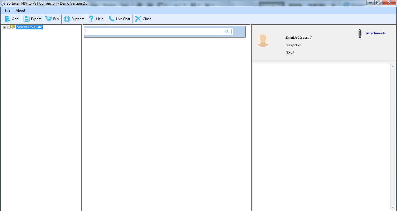 Convert Emails from NSF to PST