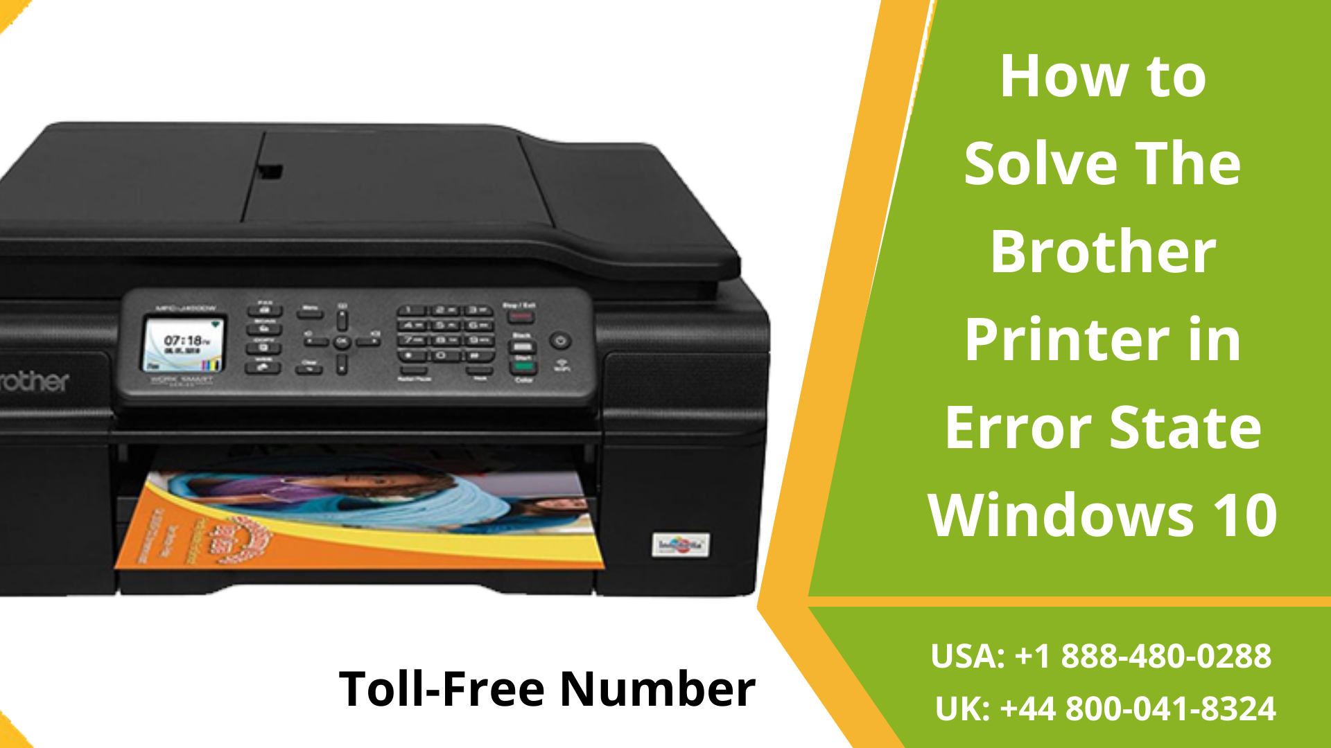 How to Solve The Brother Printer in Error State Windows 10