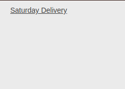 DHL, UPS, Fedex, and USPS – Saturday Delivery Service With StorePep