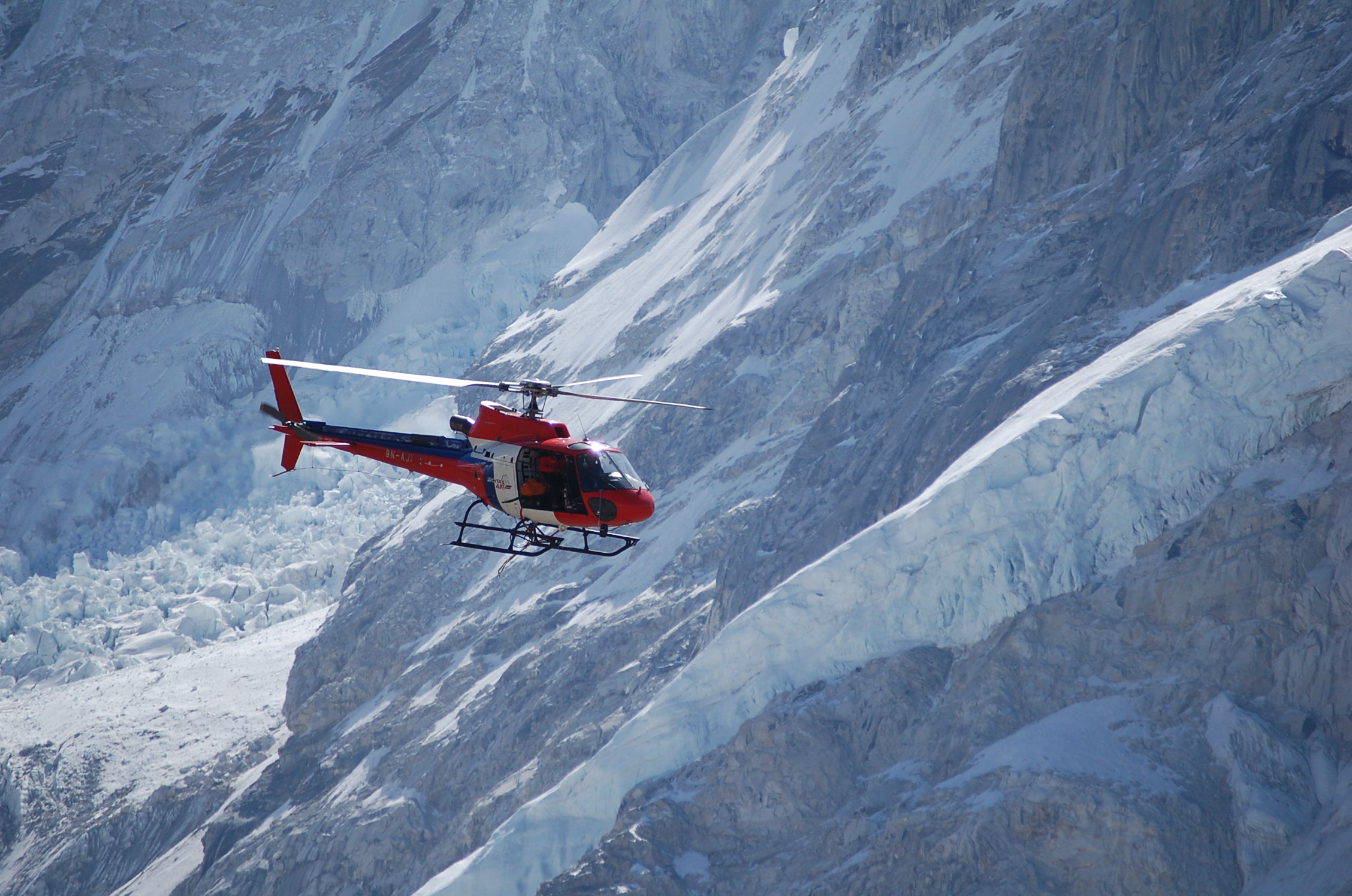 Everest Base Camp Trek Fly Back Helicopter