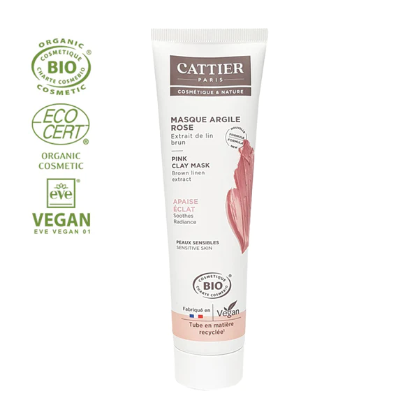 Soothing Pink Clay Mask for Sensitive Skin