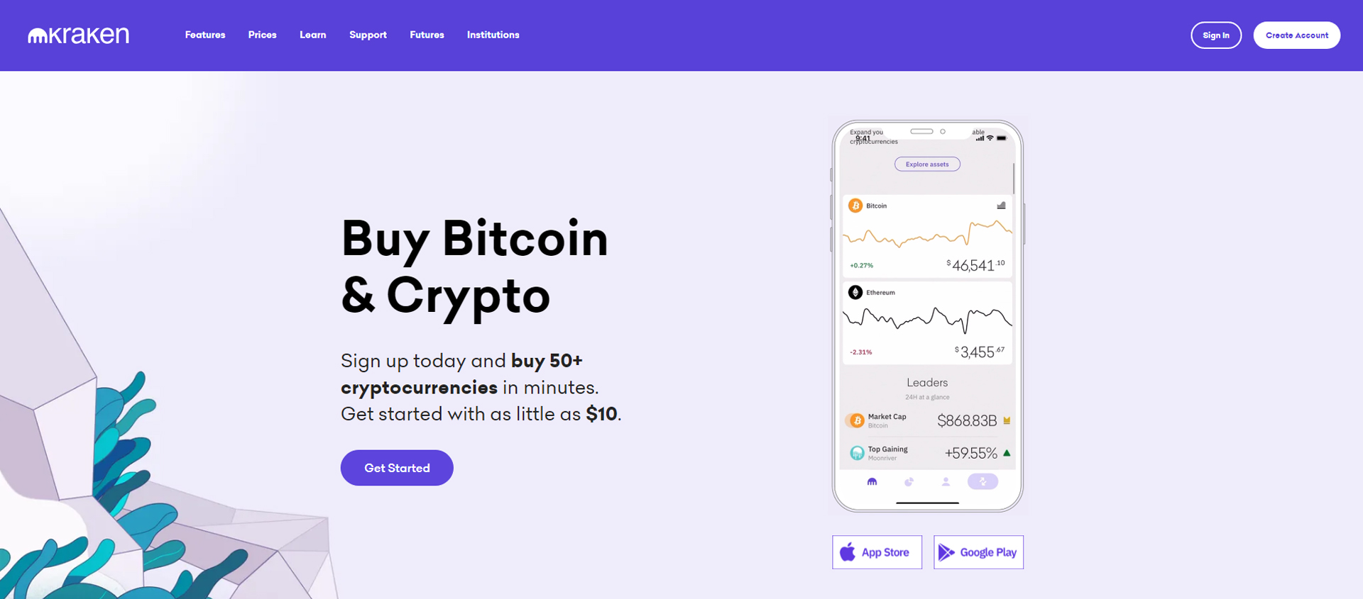 How to buy and sell crypto on the Kraken exchange?