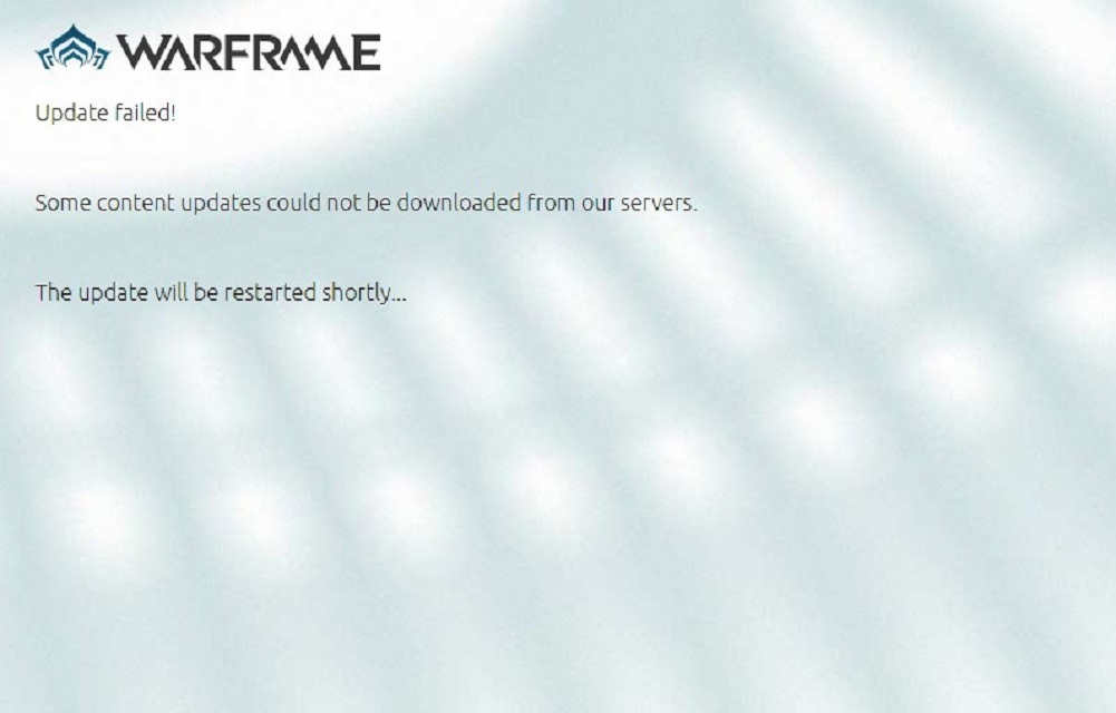 How to Fix “Warframe Launcher Update failed!” Error?