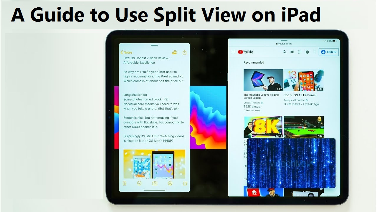 A Guide to Use Split View on iPad