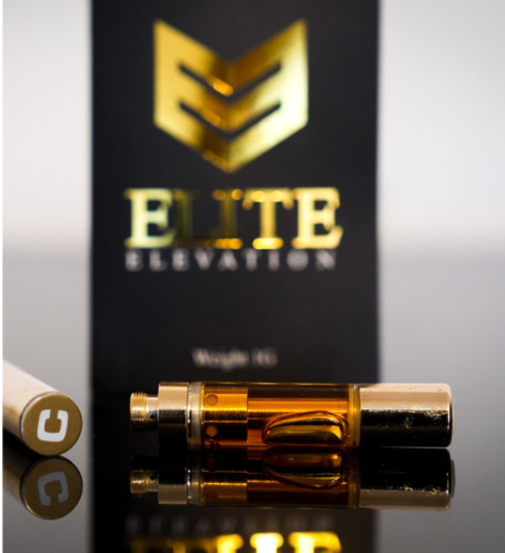 Elite Elevation Live Resin 1200mg 1.2ML Cartridges