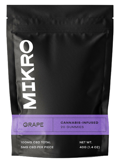 MIKRO – CBD Gummies (100mg CBD)