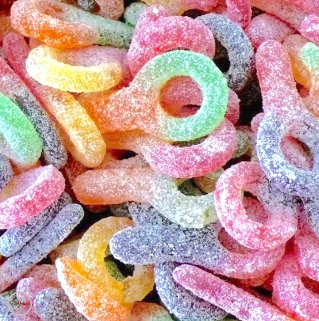 200MG THC Sour Keys by Doobie Snacks