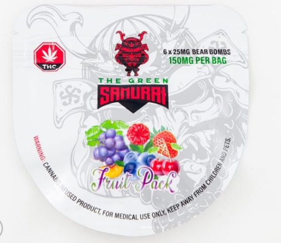 Fruit Pack Bear Bombs The Green Samurai