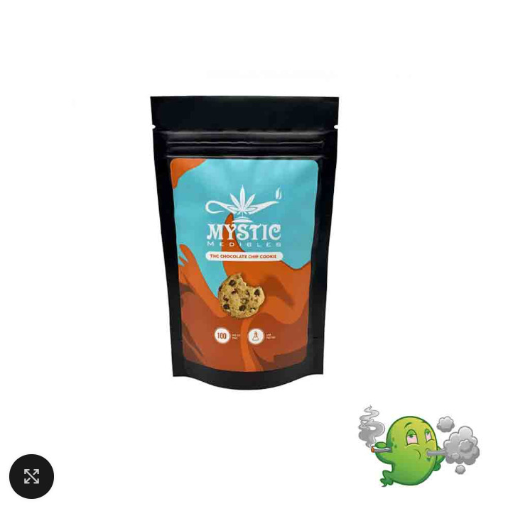 Mystic Medibles Chocolate Chip Cookies – 100mg THC