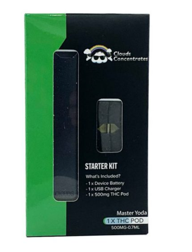 Clouds Concentrates – JUUL THC Starter Kit – Master Yoda