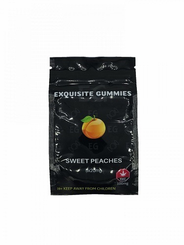 Exquisite Gummies – Peach – 100mg