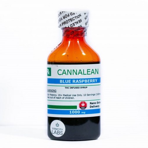 Cannalean – Blue Raspberry – 1000MG THC
