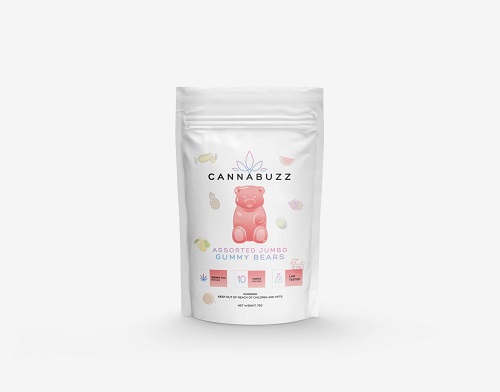 CANNABUZZ ASSORTED JUMBO GUMMY BEARS