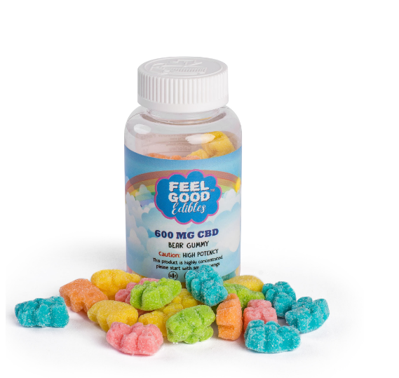 CBD Bear Gummy 600MG | CBD Edibles Online - Feel Good Edibles